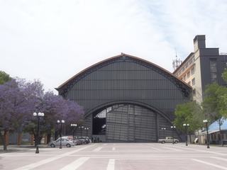 Une ancienne gare réaménagée à Santiago