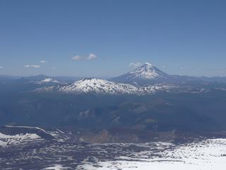 La vue depuis le volcan