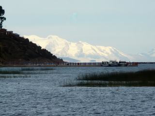 Vue sur la cordilliere blanche