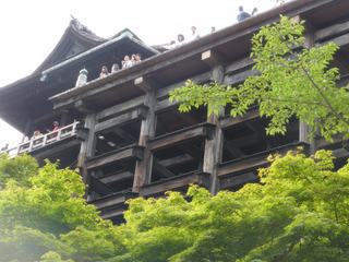 Le temple Kiyomisu-dera est un des trois temples les plus visités de Kyoto.