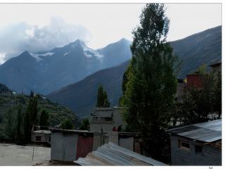 Cette vue n'est pas sans me rappeler le Tibet et le Népal.
