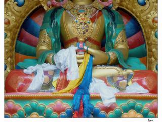 Statue du Bouddha.