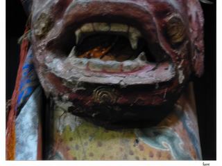 D'impressionnants masques.