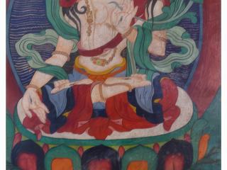 Le Chamba Lhakhang abrite aussi de superbes fresques murales.