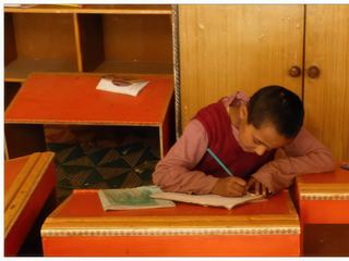 Les fillettes étudient jusqu'à l'âge de 16 ans; les plus douées poursuivent leurs études à Dharamsala ou dans le sud de l'Inde.
