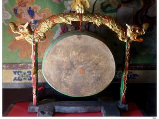 Tambour servant lors des pujas (prières).