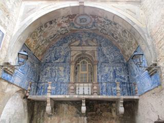 Óbidos: azulejos.