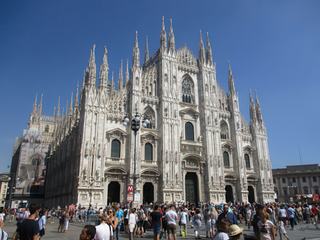 La cathédrale (Duomo) de Milan.