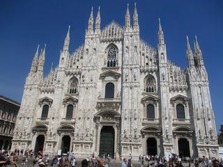 La cathédrale (Duomo) de Milan.