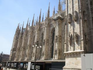 La cathédrale (Duomo) de Milan.