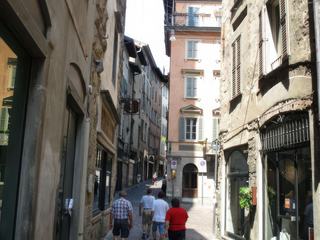 Bergame: la Ville Haute.