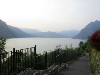 Monte Isola: vue sur le lac.