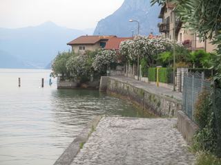 Monte Isola: vue sur le lac.