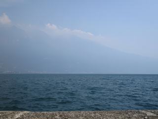 Rive ouest du lac de Garde.