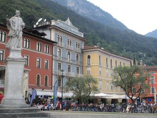 Riva del Garda (tout au nord du lac).