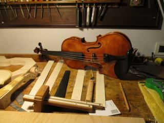 Crémone: atelier de Bénédicte Friedmann.