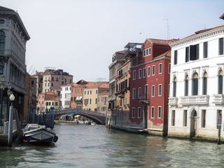 Venise: le Grand Canal.
