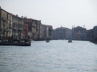 Venise: le Grand Canal.