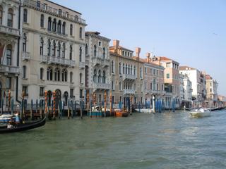 Venise: le Grand Canal.