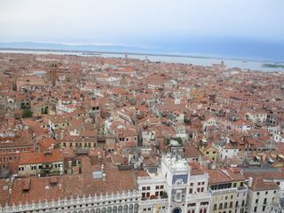 Vue du haut du campanile.