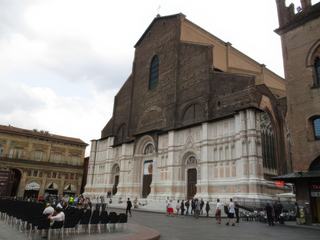 Bologne: basilique San Petronio.