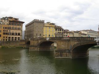 Florence: les berges de l'Arno.