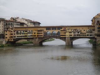 Florence: le Ponte Vecchio.
