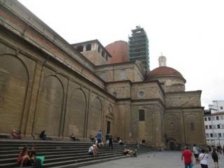 Florence: basilique San Lorenzo.