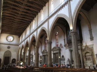 Florence: l'église Santa Croce.