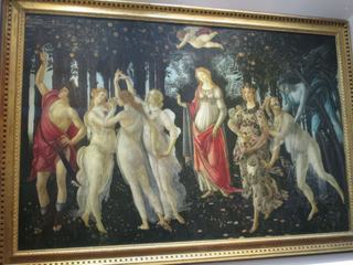 Un chef-d'oeuvre majeur de la Galerie des Offices: "Le Printemps" de Botticelli.