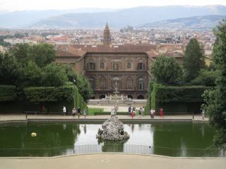 Vue sur Florence depuis le Jardin de Boboli.