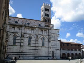 Lucca: la cathédrale.