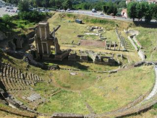 Volterra: le site romain.