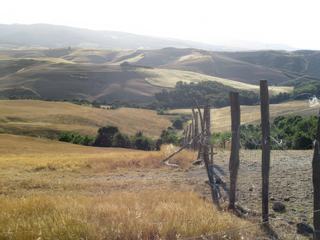 La campagne autour de Volterra.
