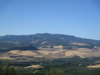 Fantastique panorama depuis Sant'Angelo in Colle.