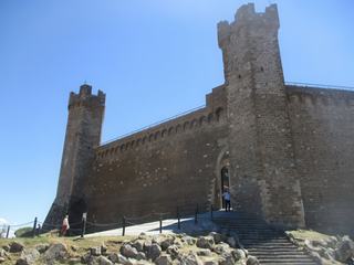 Montalcino: la forteresse.
