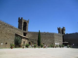 Montalcino: la forteresse.