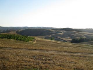La campagne autour de Pienza.