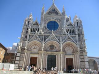Sienne: la cathédrale.