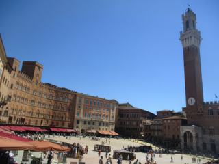 Sienne: Piazza del Campo.
