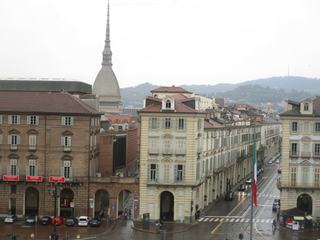 Vue sur le Mole Antonelliana depuis le palazzo Madama.