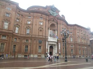 Turin: Palazzo Carignano (sur la Piazza du même nom).