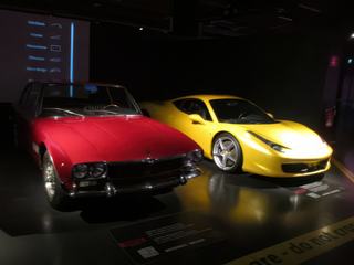 Turin: le MAUTO (musée de l'automobile).