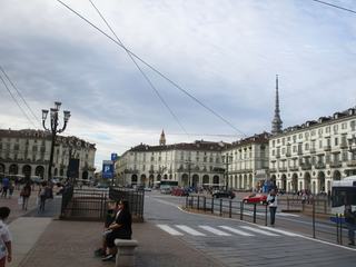 Turin: Piazza Vittorio Veneto.