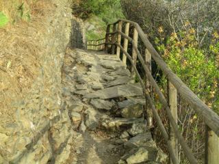 Le sentier de Corniglia à Vernazza.