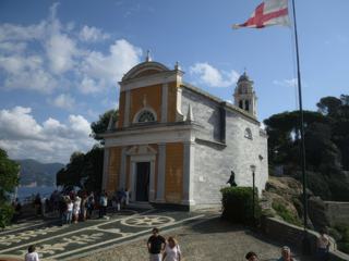 Portofino: église San Giorgio.
