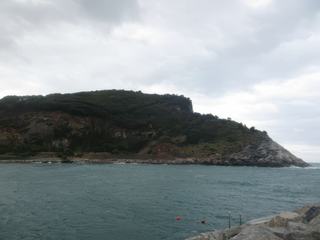 L'île de Palmaria, en face de Porto Venere.