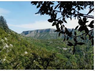 Sur le chemin du retour un panorama superbe!