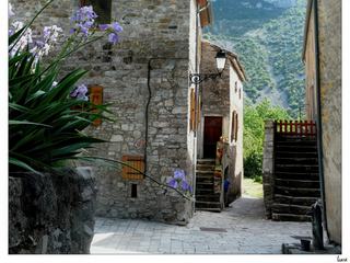 Il fait bon flâner dans les ruelles pittoresques bordées de maisons de pierres caussenardes.