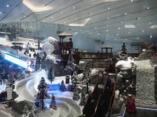 Dans un décor de Noël !!!